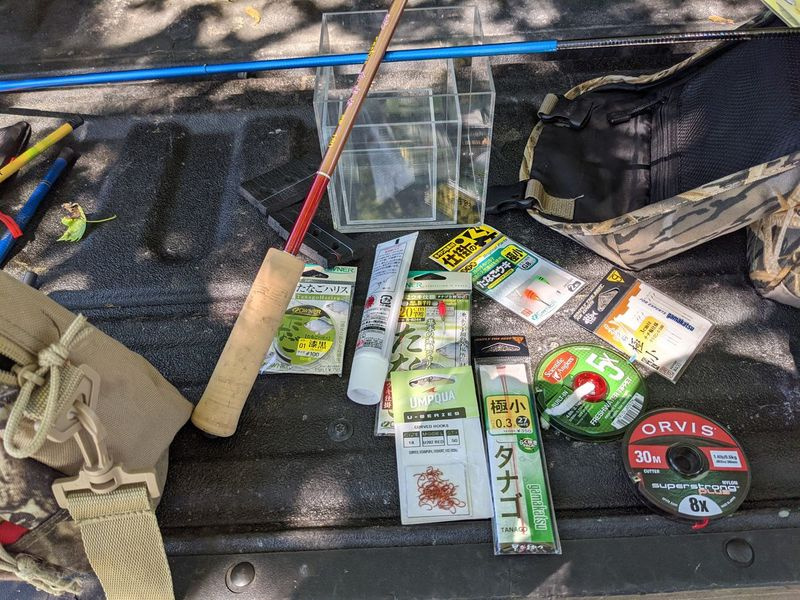 Attrezzatura per micropesca. Attestazione: Dale Bowman