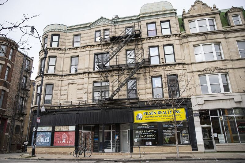 1332 W. 18th St. en Pilsen, martes 1 de diciembre de 2020.