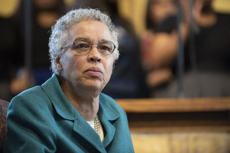 Prezes Zarządu Hrabstwa Cook Toni Preckwinkle w 2019 r.