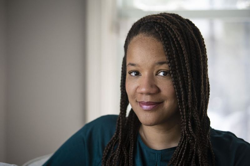 Evanston Ald. Robin Rue Simmons chez elle.