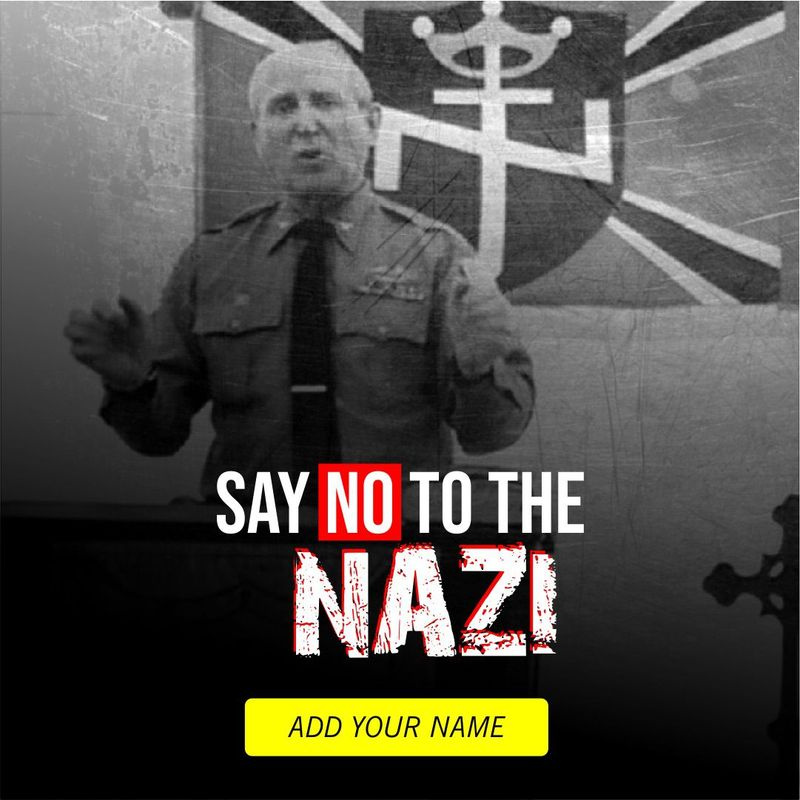 Digitale Bannerwerbung der Illinois Republican Party gegen die Kandidatur von Arthur Jones im 3. Kongressbezirk.