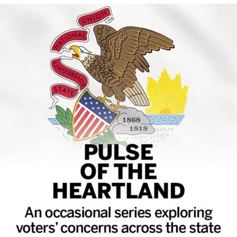   Pulse of the Heartland-seriens logotyp från Chicago Sun-Times