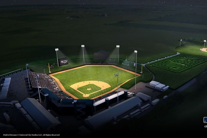 To wyskakujące boisko w stanie Iowa będzie gospodarzem White Sox i Yankees w przyszłym tygodniu.