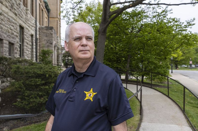 Tom Weitzels offentliga profil har blivit överdimensionerad för en chef för en polisavdelning i en liten stad, eftersom han har uttalat sig om ett antal regionala och statliga frågor.