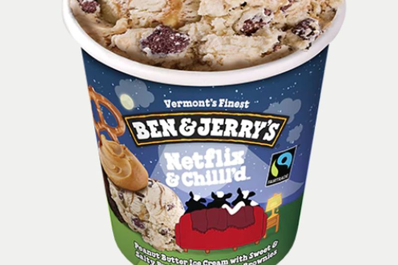 Ben & Jerrys Netflix & Chilll’d Ice Cream.