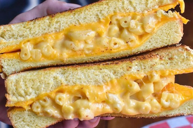 Das „Mac“ gegrillte Käsesandwich von Cheesie’s. Der gegrillte Käse war laut den Umfragedaten von YouGov das beliebteste Sandwich der Mittelwesten.