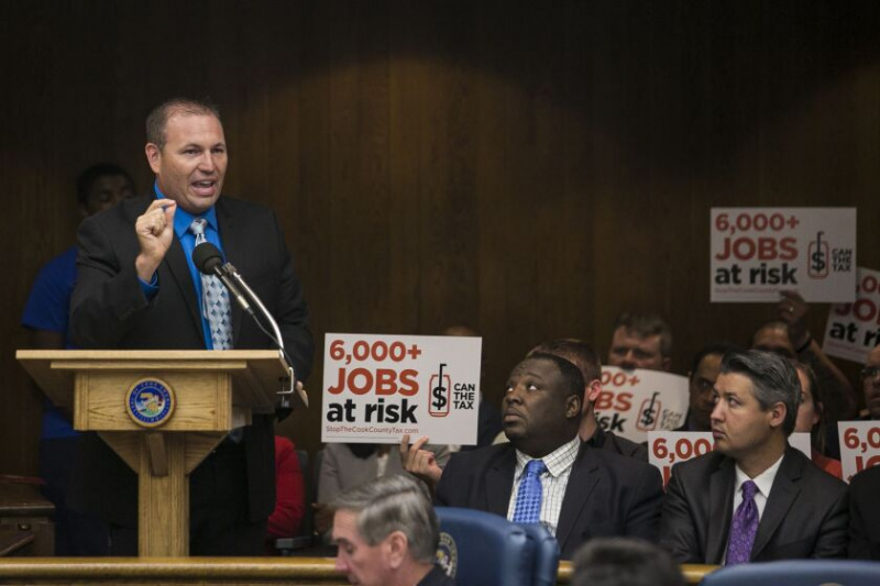   Robert G. Reiter Jr., leder af Chicago Federation of Labor/