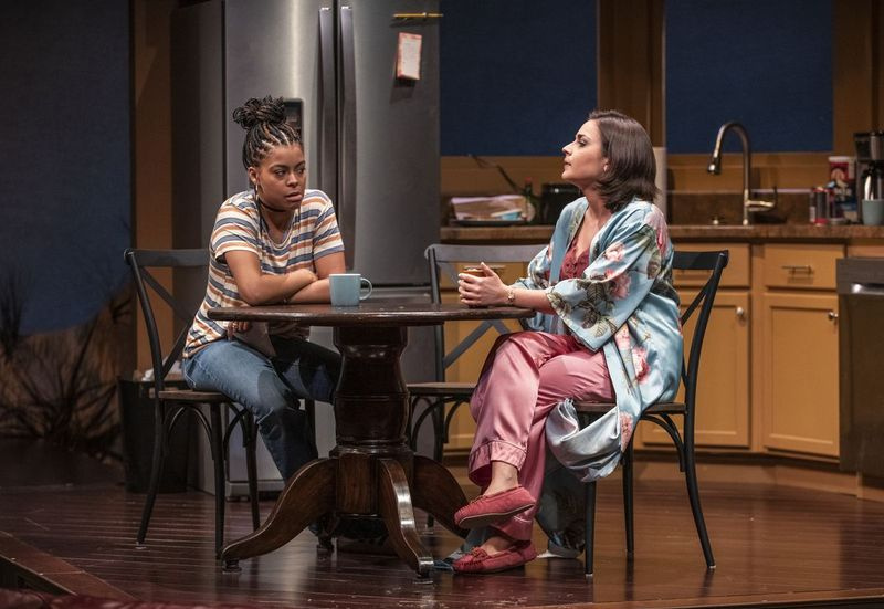 Ayanna Bria Bakari e Kayla Raelle Holder sono nel cast della produzione del Writers Theatre di Stick Fly.