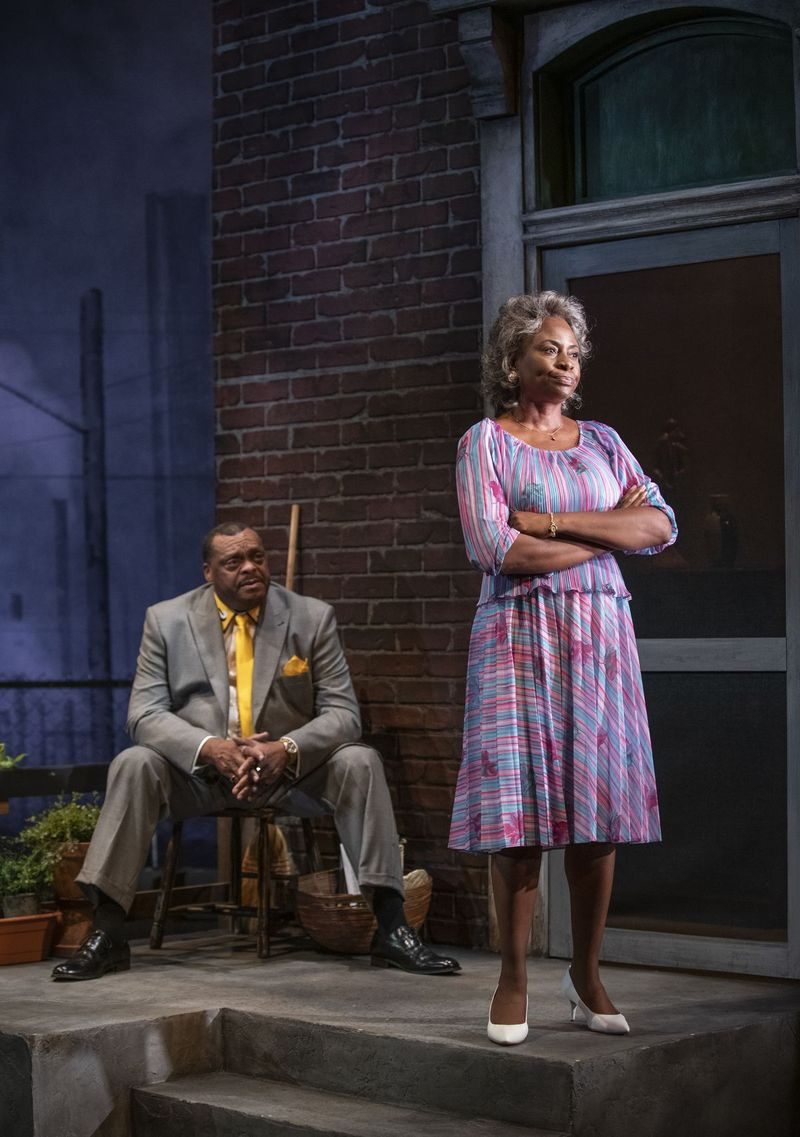 A.C. Smith et TayLar star dans King Hedley II réalisé par Ron OJ Parson au Court Theatre.