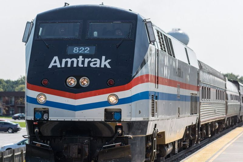 Un tren de Amtrak