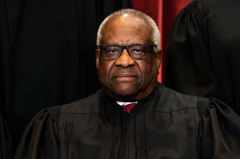 Højesteretsdommer Clarence Thomas.