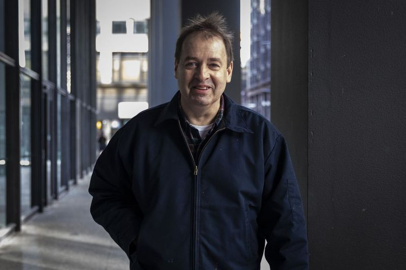Robert Kowalski entrant dans le palais de justice fédéral de Dirksen le 4 mars.