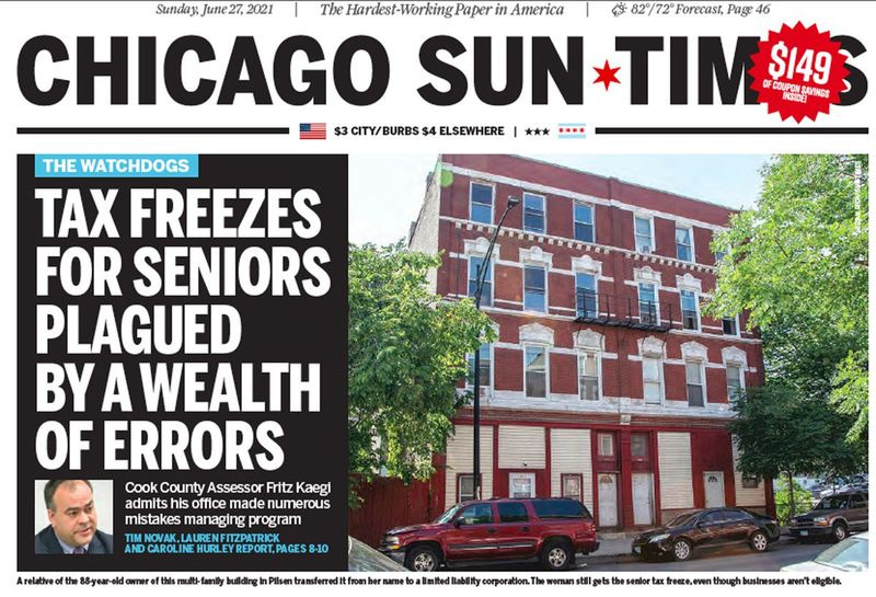 Cliquez pour lire le rapport Sun-Times du 27 juin.