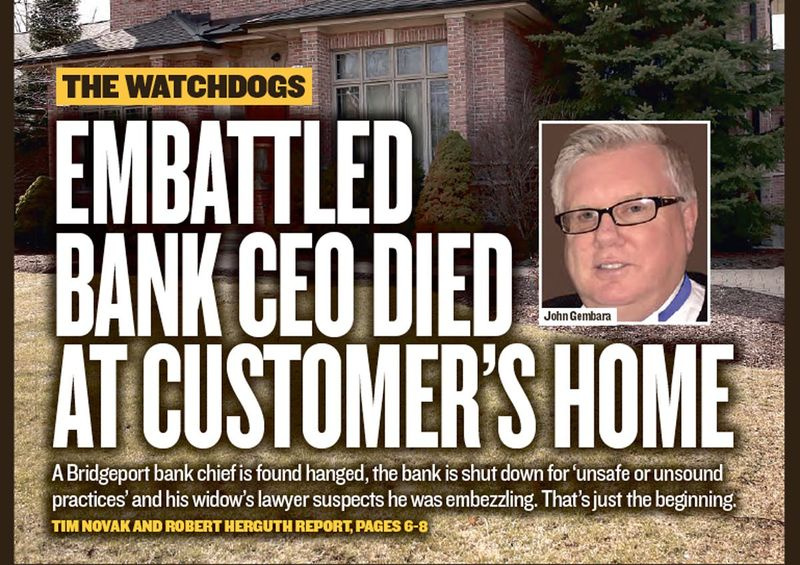 Pierwsza historia w śledztwie Sun-Times w sprawie nieudanego banku Bridgeport Washington Federal Bank for Savings, opublikowana 4 marca 2018 r.