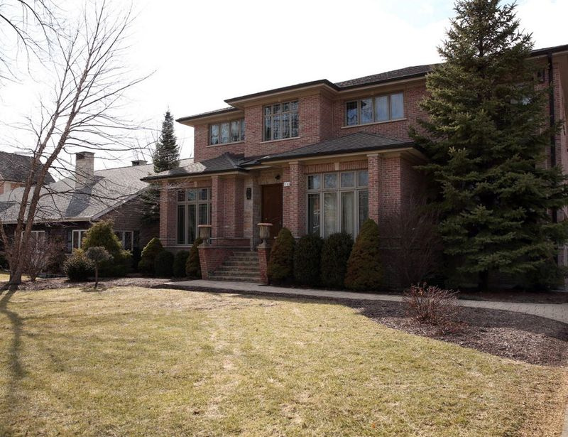 La casa di Park Ridge di Marek Matczuk, un cliente della Washington Federal Bank for Savings, dove il presidente della banca John F. Gembara è stato trovato morto il 3 dicembre 2017.