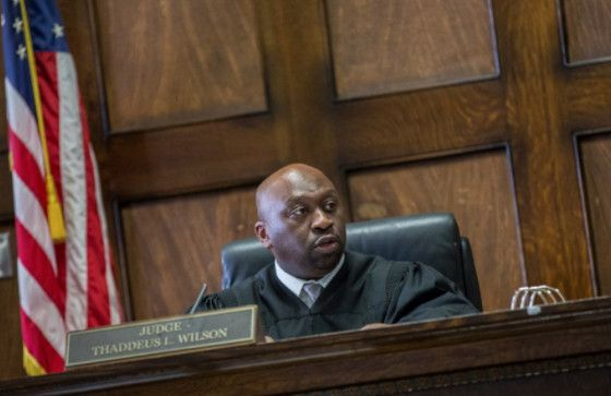 Sodnik okrožja Cook Thaddeus Wilson. | datoteke Sun-Times