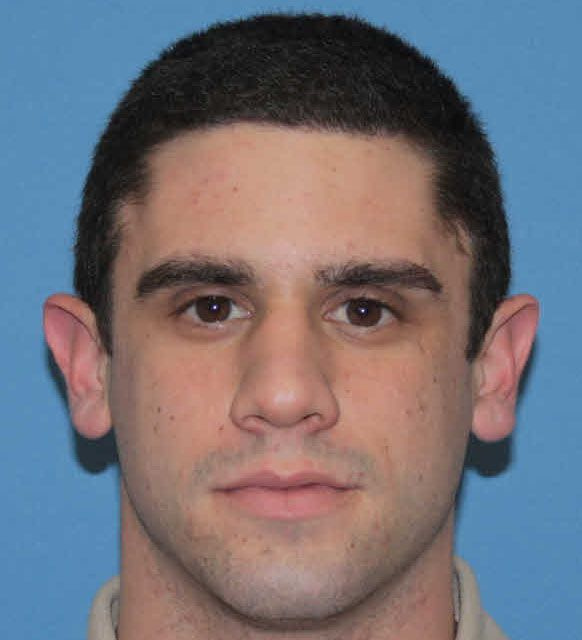 Ermittler der Polizei von Melrose Park, Sam J. Pitassi, Sohn des Polizeichefs. | Polizeidienststelle Melrose Park