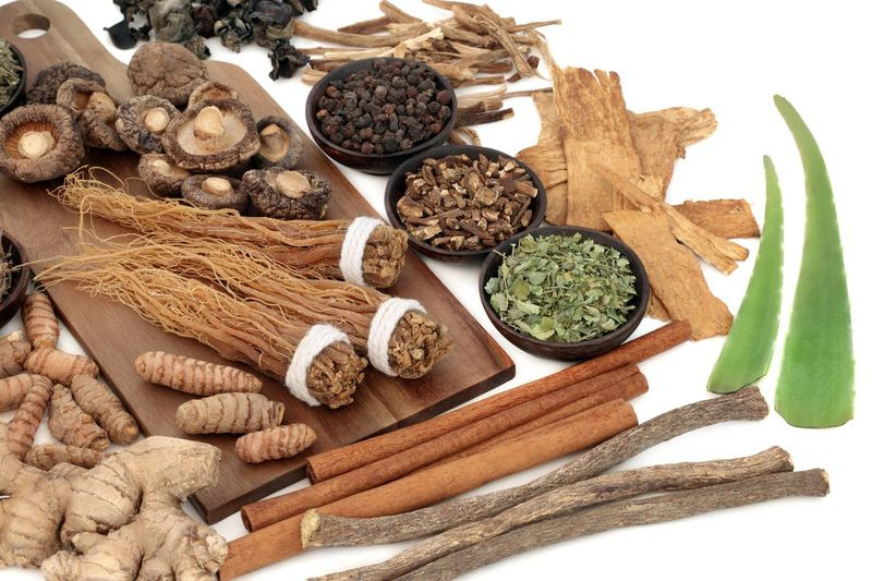 Los alimentos adaptógenos como los hongos, las hierbas y especias seleccionadas y la raíz de jengibre ayudan al cuerpo a resistir el efecto dañino del estrés.