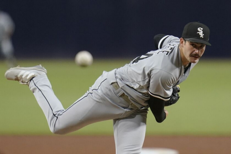  White Sox pitcher Dylan Cease. (AP)