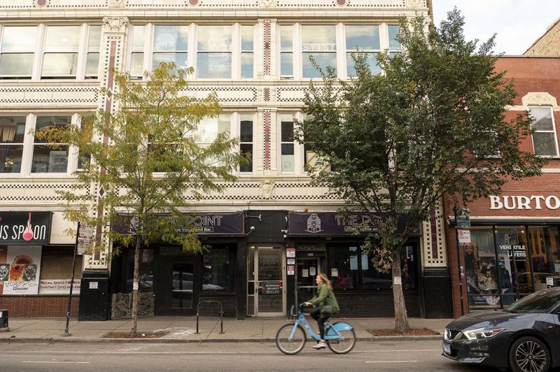 The Point, een bar en muziekcentrum op 1565 N. Milwaukee Ave. in Wicker Park.